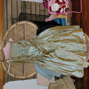 Coli Couture ballgown with wrap